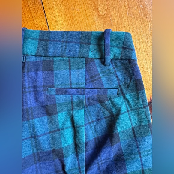 JCrew factory plaid pant. Size 4. - Picture 6 of 9